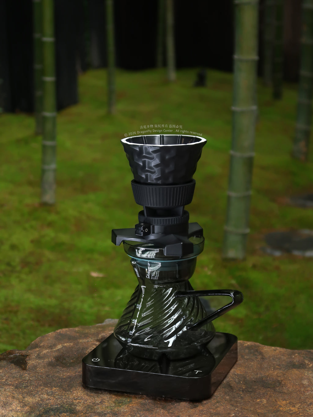 Tri-spin CT flat dripper