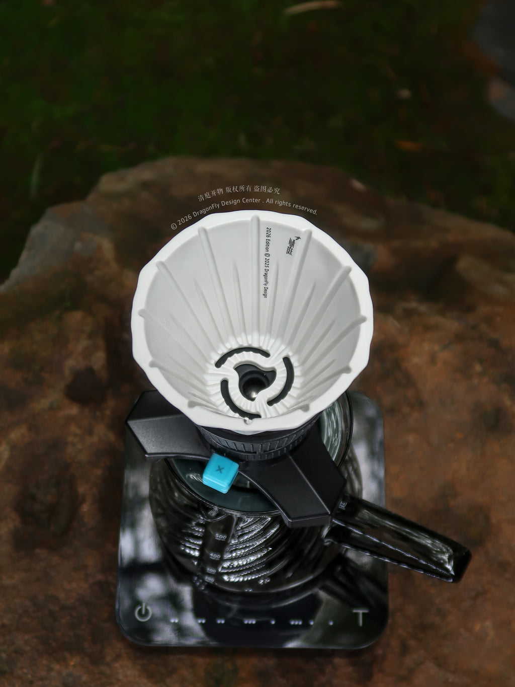 Tri-spin CT flat dripper